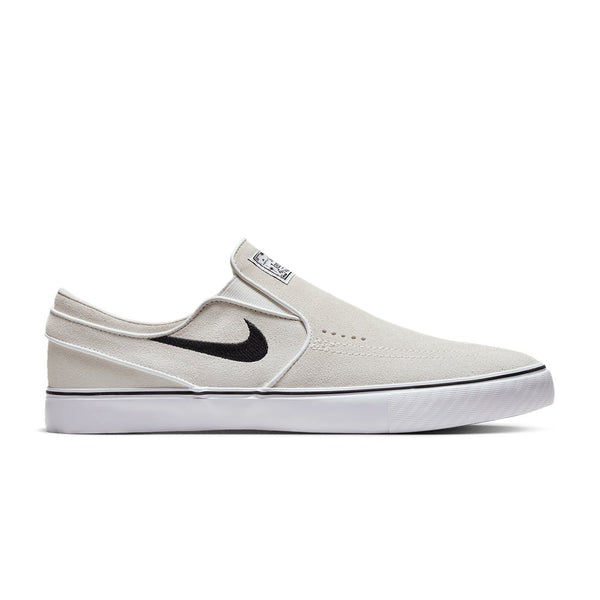 Nike Sb Zoom Janoski + Slip On - Summit White / Black - Summit White - White - Streetart.fr